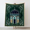 130cm150cm IIslam Print Blanket Cute Warm Flannel Soft Comfortable Home Bed Small blankets Gift
