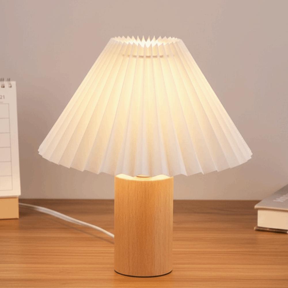 Minimalist Pleated Lampshade Modern Style Table Lamp Cover Washable Light Cover For Pendant Floor Lamp Retro Chandelier Cover