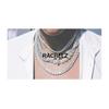 RACHELZ Fashion Glossy 8/8 Zircon Teeth Grillz Fangs Hip Hop CZ Stone Tooth Caps For Women Men Jewelry Halloween Gift
