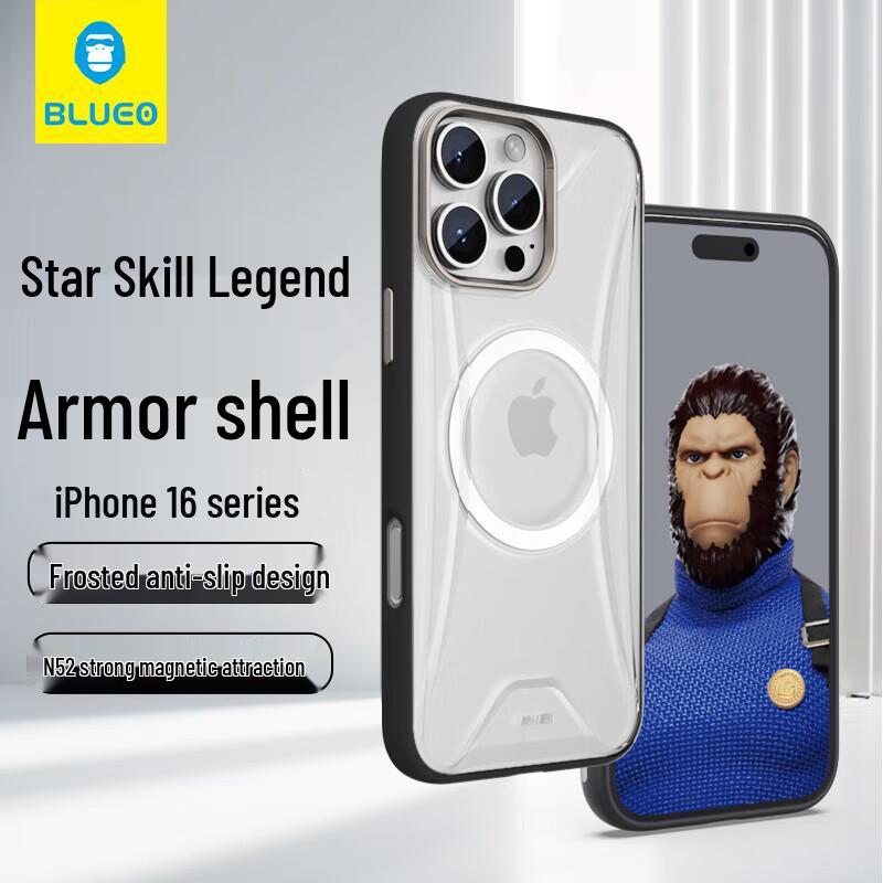 

Blue Ape Mr. Magnetic Anti-Fingerprint Case for iPhone 16 Pro Max