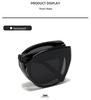 Collapsible High-End Fashion Sunglasses with UV Protection - European & American Style