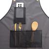 1PC Oil Resistant Durable Easy To Clean Transparent Stain Resistant Waterproof Kitchen Apron