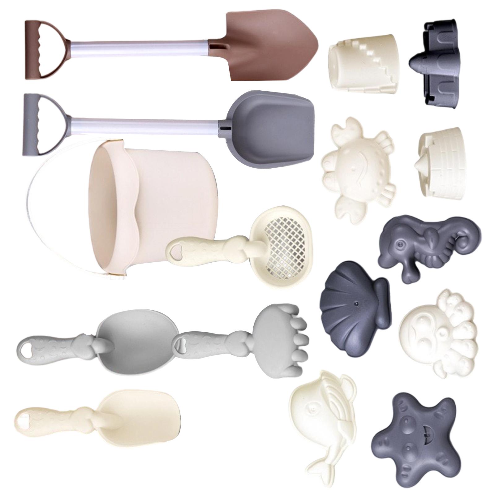 

Пляжная игрушка Летний пляжный игровой набор для детей Игрушка для воды и песка Набор ведер и инструментов для развлечений на открытом воздухе Ведро и инструмент 1