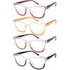 Eyekepper 4-pack Bifocal Reading Glasses Women Bi-focal Readers Two Tone 1.5
