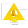 New 40pcs Pyramid Stands, Mini Cone Paint Stands for Cabinet Paint