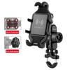 3.0 Quick Charging Motorcycle Bicycle Wireless Charger Phone Holder Stand GPS Moto Cellphone Handlebar Mount for 4-7 inch Phone