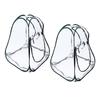 2pcs Mini Greenhouse Pop Up Flower House Folding Plant Greenhouse Rainproof Small Garden Greenhouse