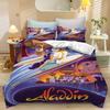 Aladdin Jasmine Prinzessin Bettbezug Set Bettwäsche Steppbett Sets King Size 3D Kinderbettwäsche Set