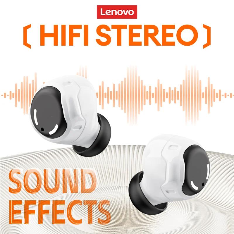 Original Lenovo LP26 TWS Wireless Bluetooth V5.4 Earphones Low Latency Music Sport Earbuds Hi-Fi Daul Mode Gaming Headphone New