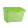 Hanging Trash Can Space Saving Large Capacity Uncovered Garbage Waste Bin for Home Kitchen Bathroom Small Size Green