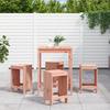 5 Piece Garden Bar Set Solid Douglas Fir Wood