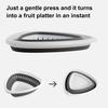 Foldable Basket Kitchen with Hanging Holes Drain Strainer