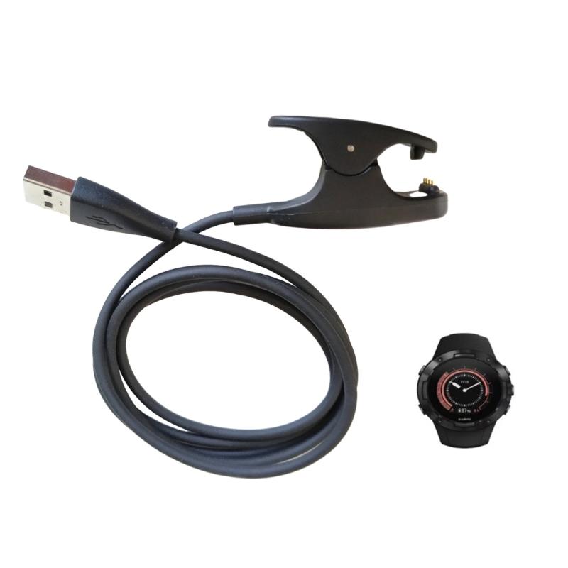 1Pack SmartWatch Charger Portable 4 Pin Charging Station Dock with USB Charging Cable for Suunto5/3 Trainer