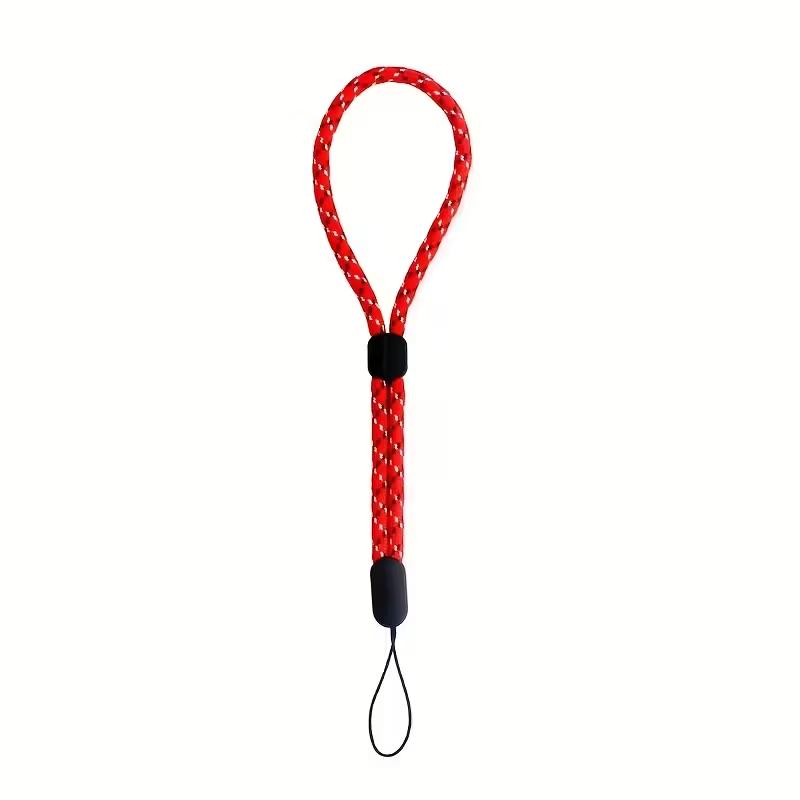 headphone cover lanyard lanyard portable power bank wrist cord short 5-pack anti loss mobile phone lanyard jacquard rope lanyard adjustable  Unique