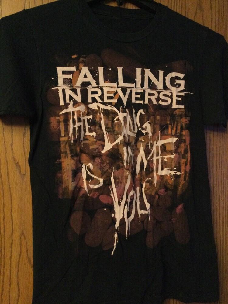 Falling In Reverse - Tricou Negru cu Mânecă Scurtă Negru Unisex Tricou Unisex