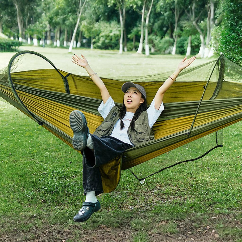 Camping , Portable , -Mosquito and -Sun Camping Hammocks for Outside Tent for Terrace, Outdoor