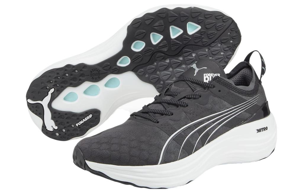 PUMA ForeverRun Nitro 'Black White' 377757-01