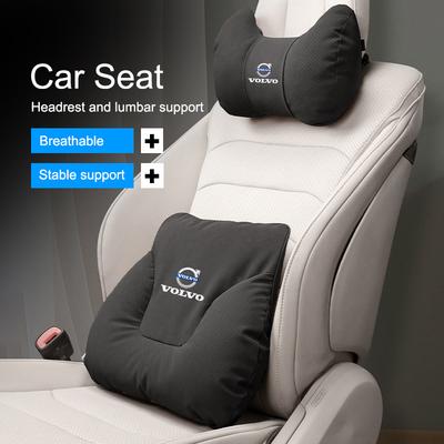 Soft Breathable U-shaped Car Seat Headrest Lumbar Support For XC90 V90 V60 XC60 V40 EC40 EX40 S80 S60 S90 C40 XC40 V70 C30
