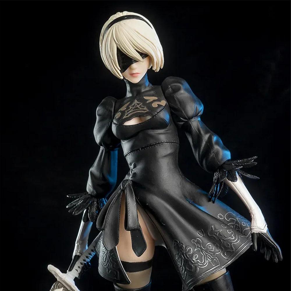 Yorha Figurine Nier Automata 2B No.2 Tpye B Anime Figures Deluxe 28Cm  Pvc Model Action Figurine Collection Decoration Toys Gifts