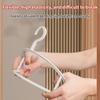 10pcs Seamless Hanger Is Non-deformable, Non-slip and Shoulder-free, Which Is Very Suitable for Drying and Storing Clothes In The Wardrobe.