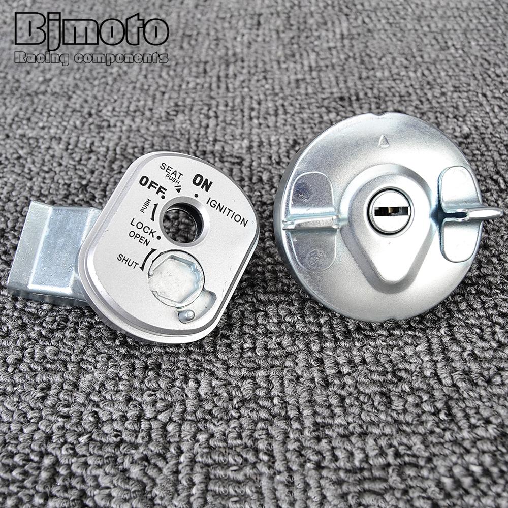 NPS 50 Fuel Gas Cap Ignition Switch Seat Lock Key For Honda NPS50 Ruckus 2003-2005 / NPS50 Ruckus 50 2006-2017 35014-GEZ-Y21
