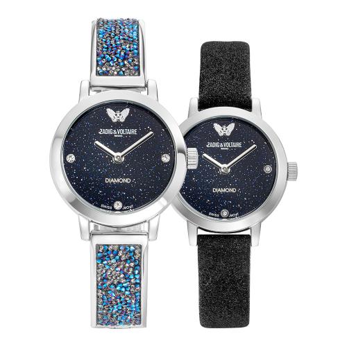 [ZADIG & VOLTAIRE] ZADIG & VOLTAIRE Часы с лазуритом и бриллиантами ZVK002WT ZVK002WT