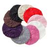Winter Warm Women Knitted Braided Beanie Hats Wool Crochet Slouchy Beanies Lady Beret Hat Ski Cap