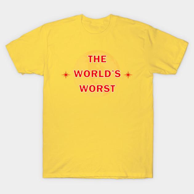 Unisex Fashion TShirt The Worlds Worst By Basement Mastermind Print TShirt Plus Size S-5XL T-Shirt 100%Cotton Tops O Neck Short Sleeve Tees