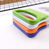 1 Pcs Stainless Steel Fruit Gadget Handy Stainless Steel Onion Holder Potato Safety Cooking Tools Slicer Cutting Aid