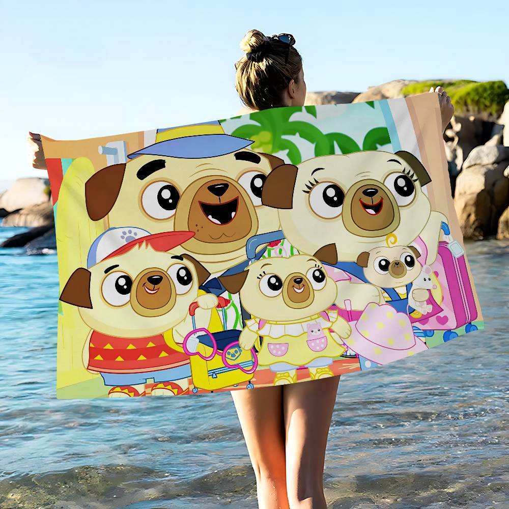 Chip and PotatoS Microfiber Beach Towel Absorbent Quick dry Soft Yoga Swimming Resort Mountain Climbing Towel