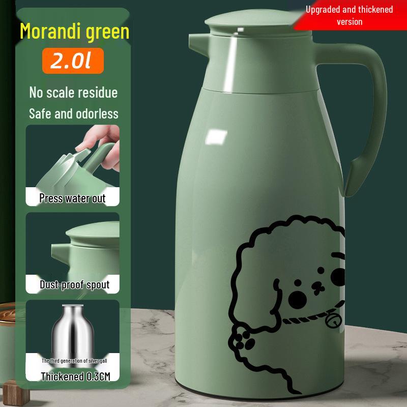 X70T Large Capacity Glass Liner Thermos Flask for Office, Home, and Dorm