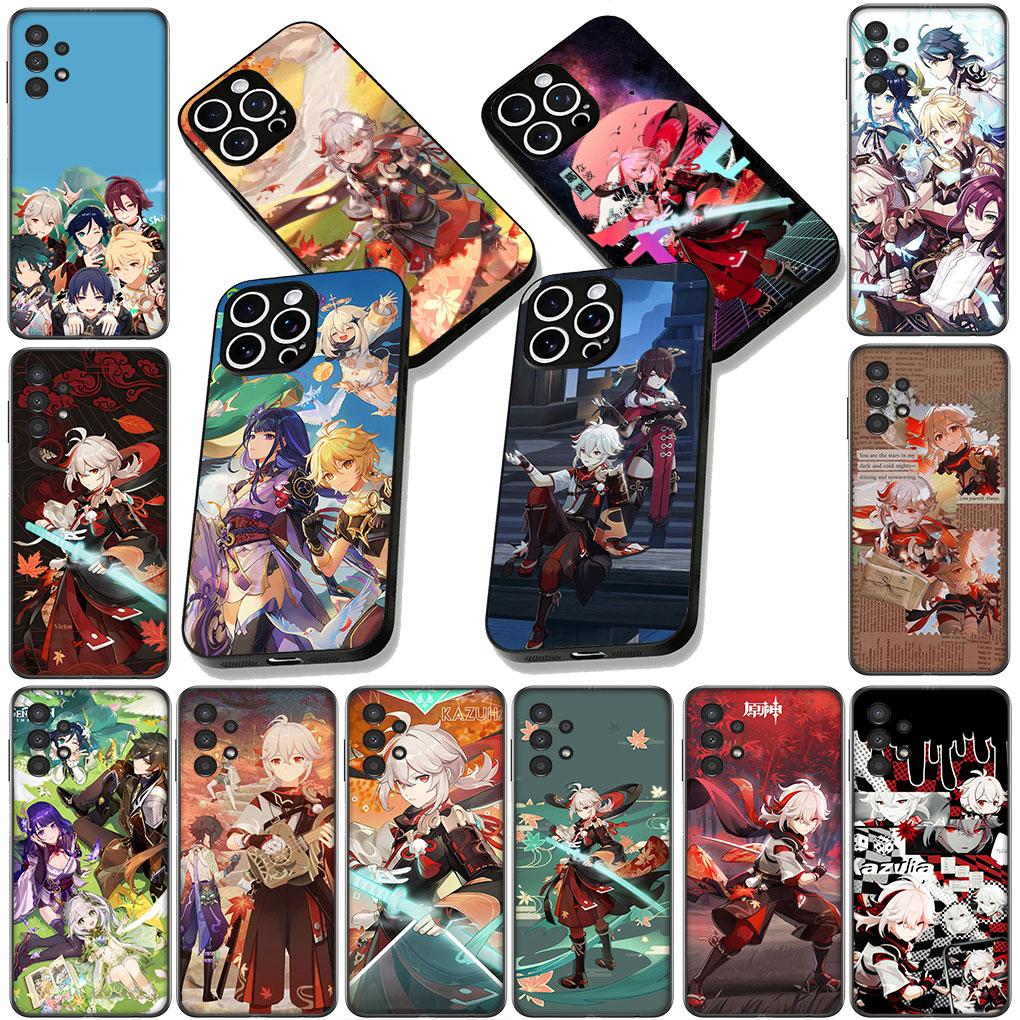 Handyhülle für Motorola Moto G86 G14 G35 G34 G45 G55 G64 G75 G85 G24 G15 G54 G57 Power Case Kaedehara Kazuha Genshins Impacts