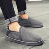 2024 Couple Snow Boots Home Flat Cotton Shoes Men Comfortable Plush Shoes Winter Slip On Warm Casual Shoes for Men Botas Hombre