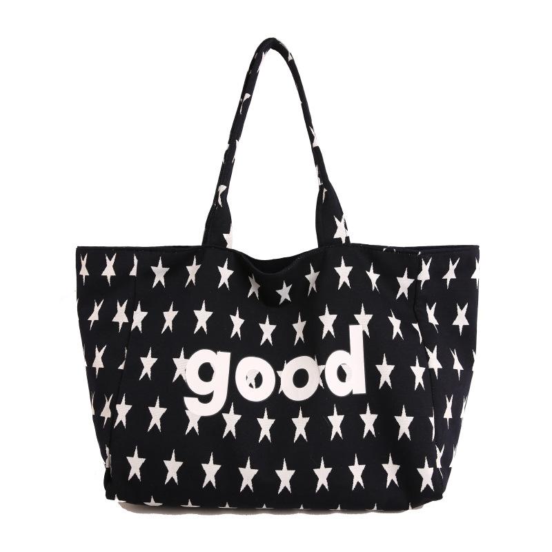 Tote Bag - A Relaxed and Stylish Large Capacity Multi-purpose Casual Shoulder Bag That Goes Well with Any Outfit.