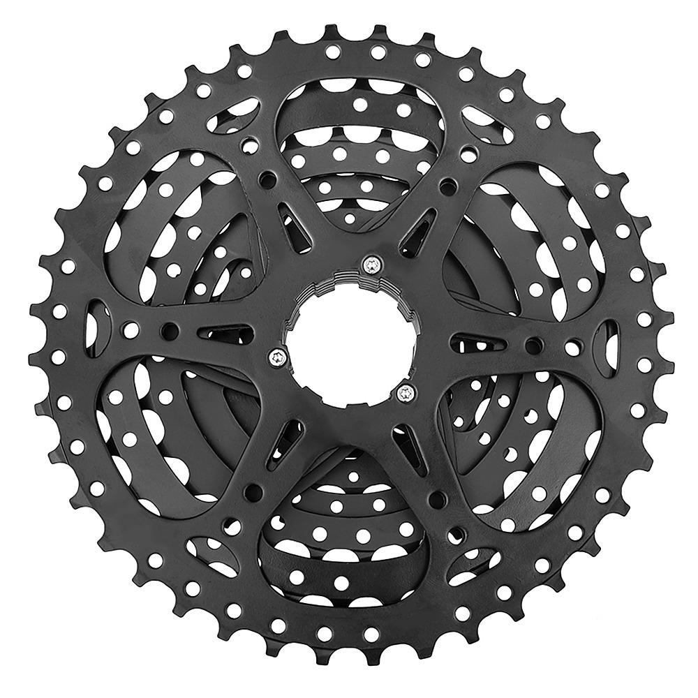 8 Speed Mountain Bike Cassette Steel Bicycle Freewheel Road Bike Cassette for Mountain Bike чёрный