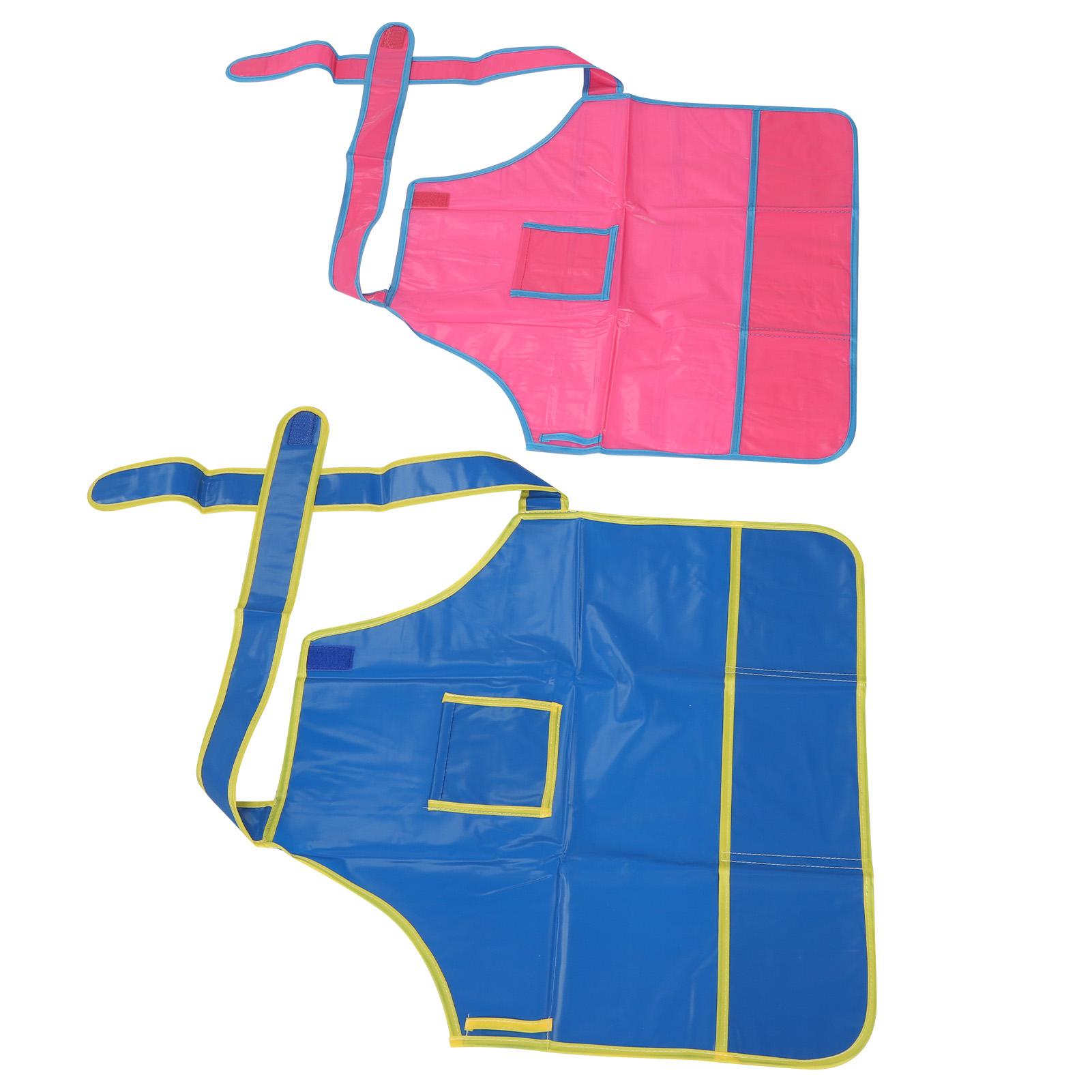 2Pcs Children s Painting Apron Smock Waterproof Art Craft Kids DIY Drawing Tools