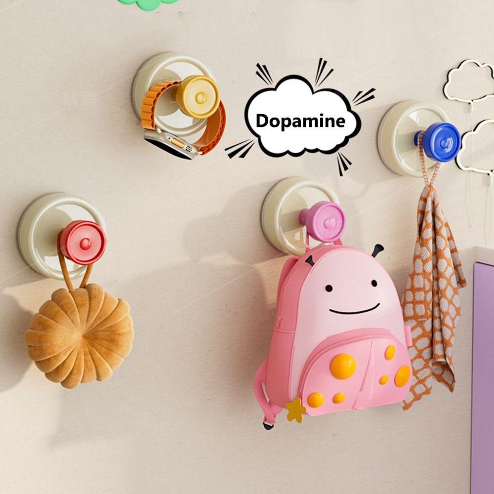 Badezimmer Klebehaken Geschenke Dopamin Saugnapfhaken Bohrlos Spurlos Kleiderhaken Wandmontiert