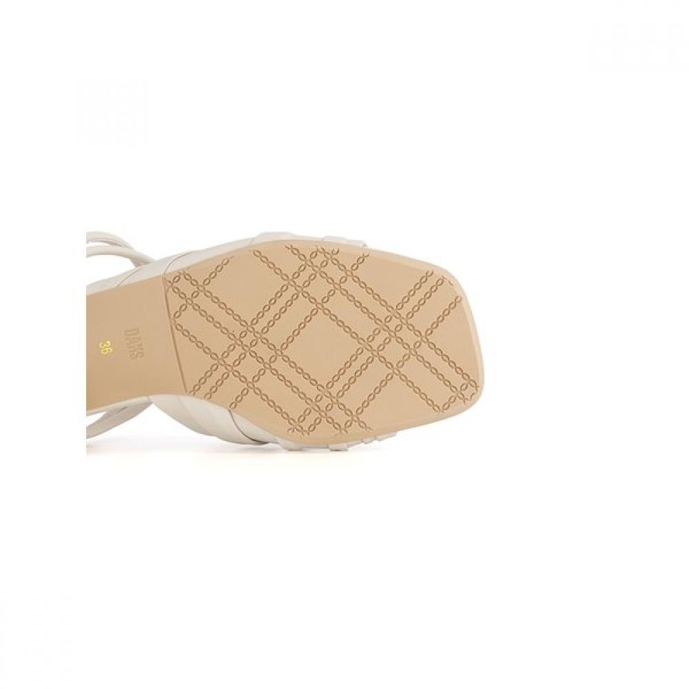 Daks Women S 3cm Semi caSual Two Way SandalS dld502lS35  Ivory 