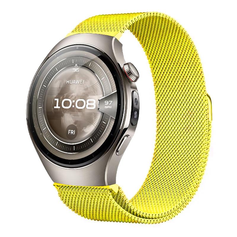 22mm 20mm Milanese Strap For Huawei Watch 5 46mm Fashion Magnetic Breathable Bracelet For Huawei Watch GT6 GT5 GT4 Pro 46mm Belt