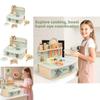 Wooden Mini Simulation Kitchen Utensil Set Children Toys For Imaginative Role Play