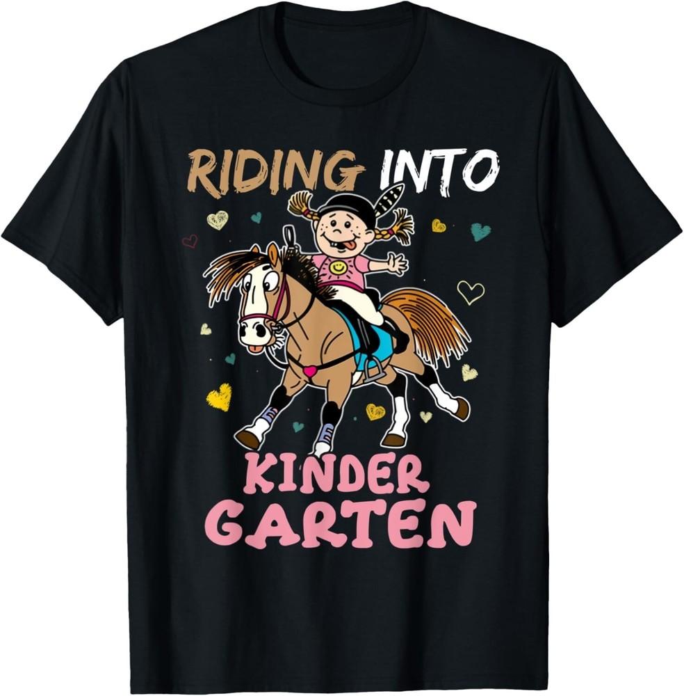 Riding Into Kindergarten Tee Gift Unisex T-Shirt