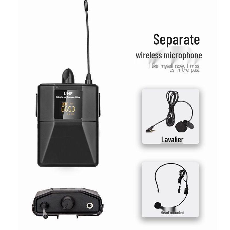 UHF Wireless Lavalier Microphone for Mobile Live Streaming & Vlogging - Special Offer