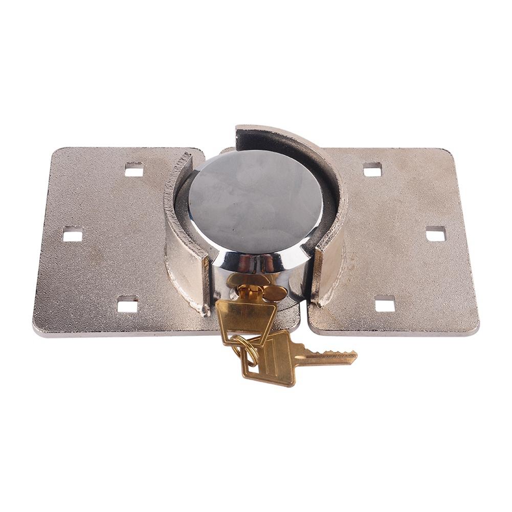 Heavy Duty 1 2 X Van Garage Shed Door Security Padlock Hasp Set Lock 73mm Steel