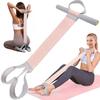 With Handles Yoga Pedal Resistance Band Elastic 120lb Full-Body Excercise Band Anti-Broken Portable Resistance Exercise Bands