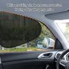 Mesh Car Side Window Shade 4 Piece Panel Set, Electrostatic Adsorption Privacy Protection Screen for Commute Parking