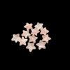20Pcs Colorful Miniature Star Ornament 20x20mm Tiny Stone Star Decoration For Tabletop Bookshelf Festival Decoration