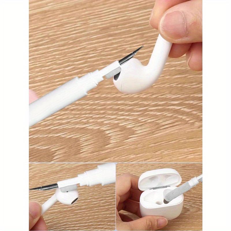 Headphone Cleaning Pen, 3-In-1 Multi-Purpose Cleaning Kit with Soft Brush for Wireless Headphones, Earphones, Charging Case Accessories