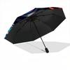 1pc Vinyl Record Folding Umbrella | Elegant Design, Fashionable Accessory, Durable Construction, Sturdy Ribs Yy251107116