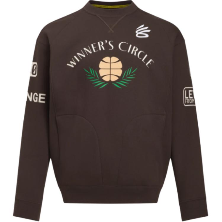 

Under Armour Свитшот мужской Curry FW25 свободного кроя с круглым вырезом, универсальный с длинным рукавом 6012750-246 XL