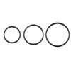 Pack Of 50 Cassette Tape Drive Belt Assortment Recorder Rubber Belts 1.2mm Width For Recorder Maintenance 30-40mm Fold